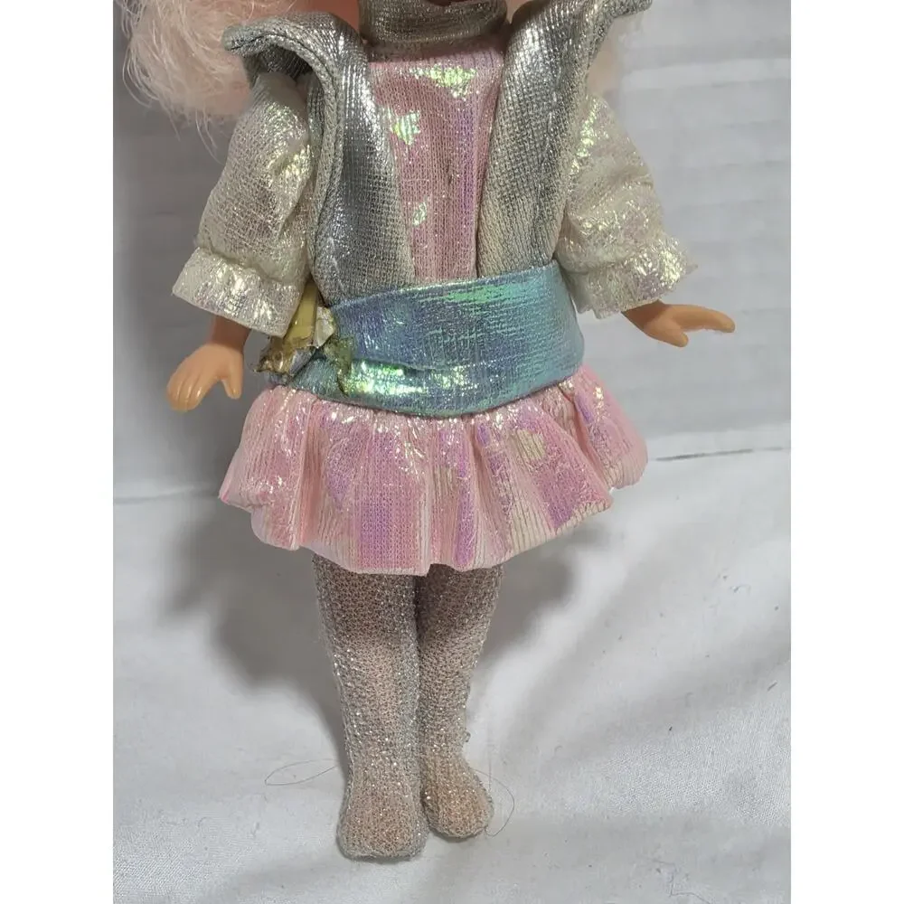 Moon Dreamers Doll Crystal Starr Star Pink Glow In The Dark Hair Hasbro Vtg